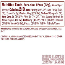 Load image into Gallery viewer, Justin&#39;s Maple Almond Butter Squeeze Packs, Gluten-free, Non-GMO, Responsibly Sourced, Pack of 10 (1.15oz each)
