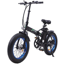 Load image into Gallery viewer, ECOTRIC Electric Bike 500W Foldaway Ebike 20" Fat Tire Folding Electric Bicycle 36V 12.5AH Lithium Battery Beach Snow Mountain E-Bike for Adults Commute Ebike for Female Male UL Certified
