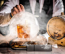 Load image into Gallery viewer, Gramercy Kitchen Company Cocktail Smoker - Includes Wood Chips - Smoking Gun | Smoke Meat, Drink &amp; Food Indoor Infuser | Ultimate Sous Vide Foodie Accessories Gift
