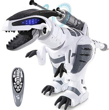 Load image into Gallery viewer, SGILE RC Dinosaur Robot Toy, Smart Programmable Interactive Walk Sing Dance for Kids Gift Present
