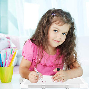 Small Dry Erase White Board – Magnetic Hanging Whiteboard for Wall Portable Mini Double Sided Easel Hold in Hand for Kids Drawing, Kitchen Grocery List, Cubicle Memo Board.