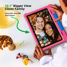 Load image into Gallery viewer, 10.1 inch Kids Tablet, G-TiDE Android 11 Tablet for Kids, 32GB Storage (Up to 128GB), Learn &amp; Play Kids App (Klap), Parental Control, Kid-Proof case and Screen Protector, Pink

