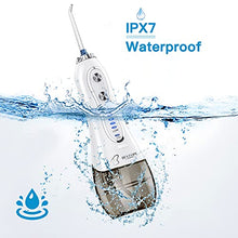 Load image into Gallery viewer, Cordless Water Flosser for Teeth-Water Oral Flossers with 5 Modes, 6 Jet Tips, IPX7
