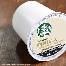 Load image into Gallery viewer, Starbucks Flavored K-Cup Coffee Pods — Vanilla for Keurig Brewers — 1 box (10 pods)
