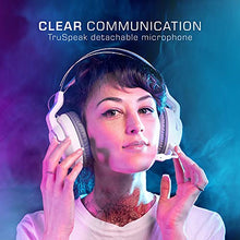 Load image into Gallery viewer, ROCCAT Elo 7.1 Air PC Wireless Gaming Headset, Surround Sound Headphones with Detachable Noise Cancelling Microphone, 50mm Drivers, 24 Hr Battery Life, RGB Lighting, White
