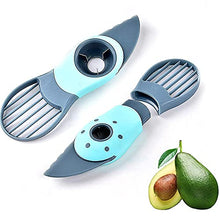 Load image into Gallery viewer, Best Avocado Slicer, 3 in 1 Avocado Slicer， Multifunctional Avocado Tool Cutte with Non Slip Grip Handle - Dishwasher Safe - Easy to Use - 2021 Upgraded Version

