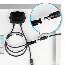 Load image into Gallery viewer, Renogy 10ft 12AWG Adaptor Kit Solar Cable PV with Female and Male Connectors, Connect Solar Panel and Charge Controller,1 Pair
