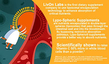 Load image into Gallery viewer, Lypo–Spheric Vitamin C - 6 Cartons (180 Packets) – 1,000 mg Vitamin C &amp; 1,000 mg Essential Phospholipids Per Packet – Liposome Encapsulated for Improved Absorption – 100% Non–GMO
