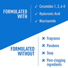 Load image into Gallery viewer, CeraVe Hydrating Cleanser Bar | Soap-Free Body and Facial Cleanser with 5% Cerave Moisturizing Cream | Fragrance-Free | 3-Pack, 4.5 Ounce Each
