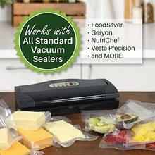 Load image into Gallery viewer, SALE! Two 8"X50' Rolls of FoodVacBags 4 mil Commercial Grade Vacuum Sealer Bags - Make Your Own Size Bag! - for Foodsaver, Seal-A-Meal, plus other machines
