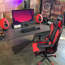 Load image into Gallery viewer, Homall Gaming Office High Back Computer PU Leather Desk PC Racing Executive Ergonomic Adjustable Swivel Task Chair with Headrest and Lumbar Support, Bk/Red
