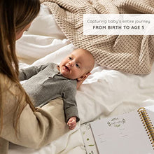 Load image into Gallery viewer, Keepsake Baby Memory Book for Baby Boy or Girl – Timeless Baby First 5 Year Baby Book – A Milestone Book to Record Every Event from Birth to Age 5 – Gender Neutral Baby Journal Scrapbook Photo Album

