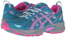 Load image into Gallery viewer, ASICS Women's Gel-Venture 5 Trail Runner, Ocean Depth/Pink Glow/Aruba Blue, 9.5 M US
