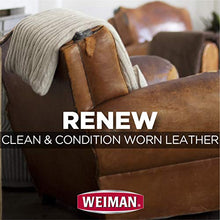 Load image into Gallery viewer, Weiman Leather Cleaner and Conditioner - 22 Ounce (2 Pack) - Non-Toxic Restores Leather Surfaces - Ultra Violet Protectants Help Prevent Cracking or Fading of Leather Furniture, Car Seats, Shoes
