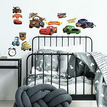 Load image into Gallery viewer, RoomMates RMK1520SCS Disney Pixar Cars Piston Cup Champs Peel and Stick Wall Decals
