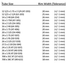 Load image into Gallery viewer, Stop-A-Flat Puncture Proof, Thorn-resistant, No-flat, Proof Bicycle Tube, 12 x 2 1/4 Tube
