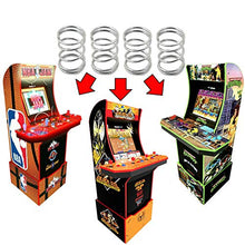 Load image into Gallery viewer, Alvatron Set of 4 Joystick 6lb Tension Springs for Arcade1up, AtGames Legends Ultimate Arcade, Pandora&#39;s Box, Sanwa JLF, Golden Axe NBA JAM TMNT BurgerTime Mortal Kombat 2 Final Fight Street Fighter 2
