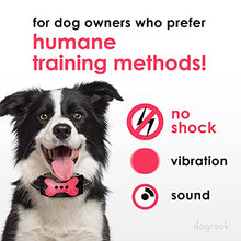 Load image into Gallery viewer, DogRook Rechargeable Dog Bark Collar - Humane, No Shock Barking Collar - w/2 Vibration &amp; Beep - Small, Medium &amp; Large Dogs Breeds Training - No Remote - 8-110 lbs
