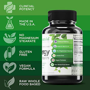 Allergy Health - with Quercetin, Bromelain & N-Acetyl Cysteine - Natural Antihistamine & Anti Inflammatory, Relief for Cough, Runny Nose, Itchy Eyes - Emerald Labs - 120 Vegetable Capsules