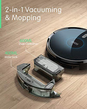 Load image into Gallery viewer, ZOOZEE Z50 Robot Vacuum Cleaner 2-in-1 Vacuum and Mop 5200mAh LG Battery 3000Pa MAX Suction Works with Alexa &amp; Siri Automatic Recharge Robotic Vacuum Cleaners Good for Pet Hair, Hard Floor, Carpet
