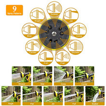 Load image into Gallery viewer, 50ft Garden Hose Expandable Water Hose, 3/4” Solid Brass Fittings &amp; 9 Function Spray Nozzle &amp; Extra Strength Fabric 3-Layers Latex Core, Lightweight Flexible Pocket Hoses for Lawn Plants Car Washing

