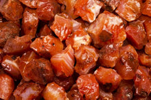 Load image into Gallery viewer, Fantasia Materials: 1 lb Red Carnelian Rough Stones from India

