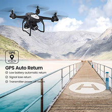 Load image into Gallery viewer, Drone with 1080P HD Camera, Potensic T18 GPS FPV RC Quadcopter with Adjustable Wide-Angle WiFi Camera, Auto Return Home, Altitude Hold, Follow Me, 2 Batteries and Aluminum Carrying Case
