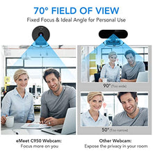 Load image into Gallery viewer, Bluetooth Headset with Microphone &amp; 1080P Webcam with Privacy Cover, ENC Noise Cancelling Headphones with 4 Mics,Computer Camera equips with Low-Light Correction
