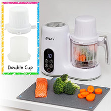 Load image into Gallery viewer, Baby Food Maker | Baby Food Processor Blender Grinder Steamer | Cooks &amp; Blends Healthy Homemade Baby Food in Minutes | Touch Screen Control | 6 Reusable Food Pouches | Bottle Warming Too
