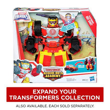 Load image into Gallery viewer, Playskool Heroes Transformers Rescue Bots Bumblebee Rescue Guard 10-Inch Converting Toy Robot Action Figure, Lights and Sounds, Toys for Kids Ages 3 and Up
