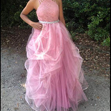 Load image into Gallery viewer, WDPL Women's Long Tulle Split Side Evening Party Skirts XX-Large Black
