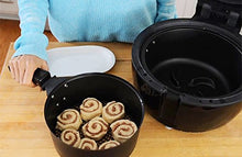 Load image into Gallery viewer, Elite Platinum EAF-1506D Electric Digital Hot Air Fryer Oil-Less Healthy Cooker Timer &amp; Temperature Controls, 26 Recipe Cookbook, 3.5 Quart, Black
