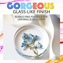 Load image into Gallery viewer, CRAFT RESIN Epoxy Resin Kit - Crystal Clear Resin &amp; Hardener for Jewelry, Countertop, Crafts, &amp; Art Resin Molds - Food Safe, Self Leveling with Gloss, UV &amp; Heat Resistant, No Bubble &amp; Yellowing 34Oz
