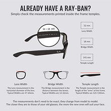 Load image into Gallery viewer, Ray-Ban RB2132 New Wayfarer Square Sunglasses, Matte Havana/B-15 Brown, 55 mm

