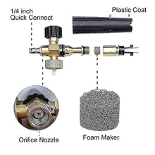 Load image into Gallery viewer, Tool Daily Foam Cannon with 1/4 Inch Quick Connector, 1.1 mm Orifice for Foam Cannon and Foam Maker
