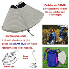 Load image into Gallery viewer, 6" Wide Brim Sun Protection Hat Outdoor Hiking Bucket Cap,Unisex Beach Fishing Safari Garden Lawn Yard Work Boonie Hat
