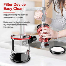 Load image into Gallery viewer, INSE Vacuum Cleaner Corded I5 Stick Vacuum Cleaner 18KPA Powerful Suction 600W Motor Multipurpose 3 in 1 Vacuum Cleaner Corded Red
