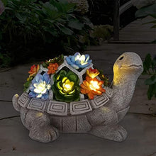 Load image into Gallery viewer, Bundle of Solar Turtle and Gazing Ball om Column
