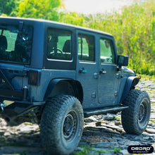 Load image into Gallery viewer, OEDRO Flat Front &amp; Rear Fender Flares Compatible with 2007-2018 Jeep Wrangler JK &amp; JKU Unlimited, 4 PCS Off-Road Steel Liner Set
