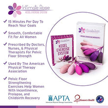 Load image into Gallery viewer, Intimate Rose Kegel Exercise Weights - Doctor Recommended Pelvic Floor Exercises - Set of 6 Premium Silicone Kegel Balls for Tightening &amp; Control with Training Kit for Women: Beginners &amp; Advanced
