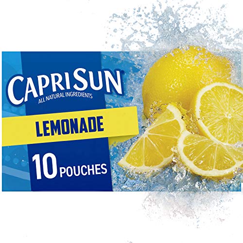 Capri Sun Lemonade Ready-to-Drink Juice (10 Pouches)