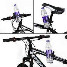 Load image into Gallery viewer, Accmor Bike Water Bottle Holder No Screws, Bike Cup Holder, 360 Degree Rotating Bike Water Bottle Cage, Drink Holder for MTB Bike Stroller Motorcycle,2 Pack
