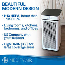 Load image into Gallery viewer, Medify MA-40W V2.0 Medical Grade Filtration H13 True HEPA for 840 Sq. Ft. Air Purifier, 99.9% | Modern Design - White
