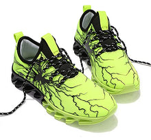 Load image into Gallery viewer, MUOU Men's Road Running Shoes Athletic Sport Lightweight Sneakers for Men and Women (7.5 M US, Green)
