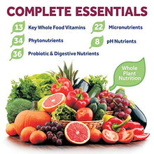 Load image into Gallery viewer, Optivida Health — Fruit &amp; Vegetable Complete Essentials — Dietary Supplement with Whole Foods, Vitamins &amp; Minerals — Organic, Non-GMO Probiotics and Immune System Booster — 30 Day Supply
