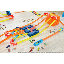Load image into Gallery viewer, Hot Wheels Track Builder Unlimited Power Boost Box Compatible id Four Plus Builds 20 feet of Track Gift idea for Kids 6 7 8 9 10 and Older
