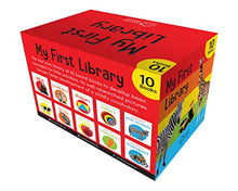 Load image into Gallery viewer, My First Library : Boxset of 10 Board Books for Kids

