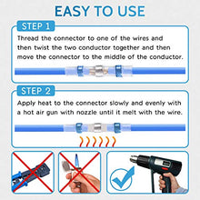Load image into Gallery viewer, Tsinglax 420PCS Solder Seal Wire Connectors, Heat Shrink Butt Connectors, Waterproof and Insulated Electrical Butt Terminals, Butt Splice for Automotive Marine Boat
