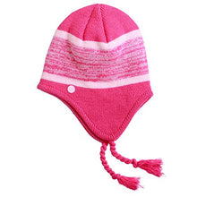 Load image into Gallery viewer, C9 Champion Kids&#39; Peruvian Hat with Ear Flaps and Fleece Lining, Pink Peruvian, Girls&#39;
