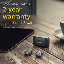Load image into Gallery viewer, Jabra Elite 75t Earbuds – Alexa Enabled, True Wireless Earbuds with Charging Case, Titanium Black – Noise Cancelling Bluetooth Earbuds with a Comfortable, Secure Fit, Long Battery Life, Great Sound
